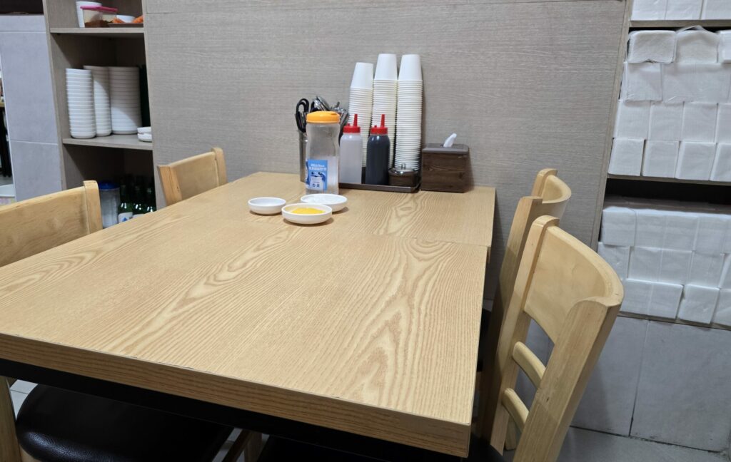 달서구 짬뽕 맛집 가야성 스타킹 테이블